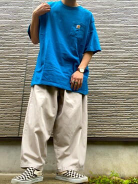 優さん(メンズ・173cm)の夏コーディネート