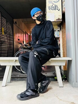 「ORDINARY（オーディナリー）のアイテム」を使った、ᴀʙɪs❢ さん（メンズ・178cm）の冬コーディネート