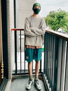 「PUMA（プーマ）のアイテム（帽子）」を使った、ᴀʙɪs❢ さん（メンズ・178cm）の夏コーディネート