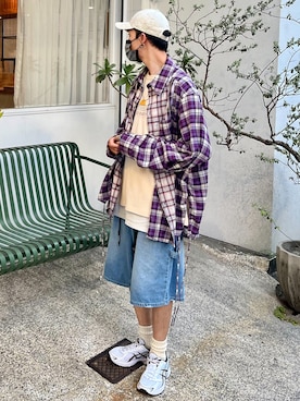 「ORDINARY（オーディナリー）のアイテム」を使った、ᴀʙɪs❢ さん（メンズ・178cm）の春コーディネート