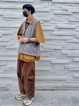 「HUNTISM（ハンティズム）のアイテム」を使った、ᴀʙɪs❢ さん（メンズ・178cm）の春コーディネート