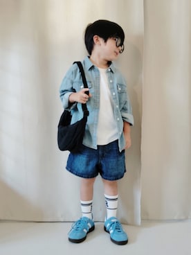 REIさん（キッズ・110cm）の秋コーディネート