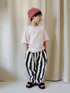 「アイテム（サンダル）」を使った、REIさん（キッズ・110cm）の夏コーディネート