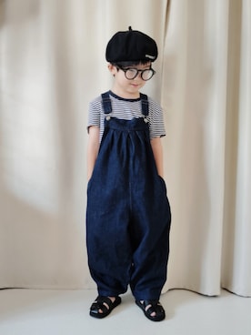 「アイテム（サンダル）」を使った、REIさん（キッズ・110cm）の秋コーディネート