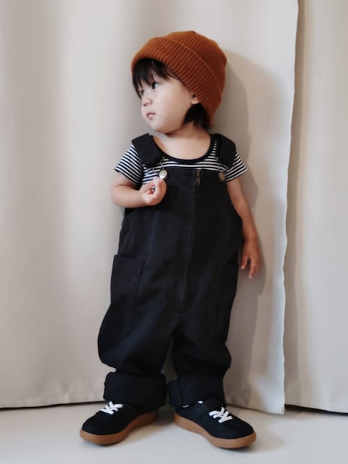 セール】【キッズ】フロントZIPオーバーオール/923147