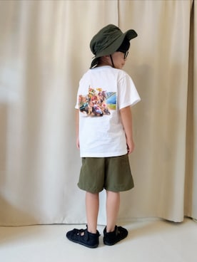 「アイテム（ハット）」を使った、REIさん（キッズ・110cm）の秋コーディネート