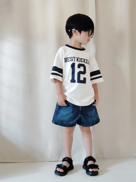 「アイテム（パンツ）」を使った、REIさん（キッズ・110cm）の秋コーディネート