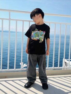 REIさん（キッズ・110cm）の夏コーディネート