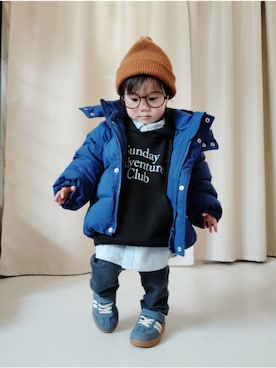 REIさん（キッズ・70cm）の春コーディネート