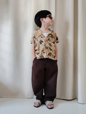 「アイテム（シューズ）」を使った、REIさん（キッズ・110cm）の夏コーディネート