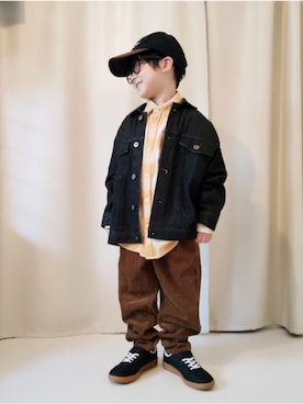 「アイテム（ジャケット/アウター）」を使った、REIさん（キッズ・110cm）の冬コーディネート