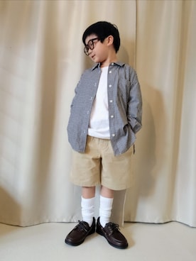 「アイテム（パンツ）」を使った、REIさん（キッズ・110cm）の春コーディネート