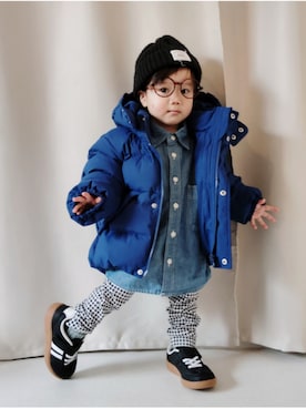 REIさん（キッズ・70cm）の春コーディネート