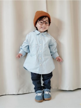 REIさん（キッズ・70cm）の春コーディネート