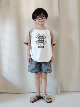 「アイテム（シューズ）」を使った、REIさん（キッズ・110cm）の秋コーディネート