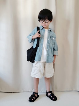 「アイテム（パンツ）」を使った、REIさん（キッズ・110cm）の秋コーディネート