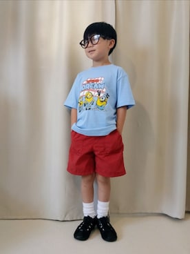 「アイテム（ファッション雑貨）」を使った、REIさん（キッズ・110cm）の秋コーディネート