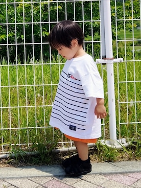 REIさん(キッズ・80cm)の夏コーディネート