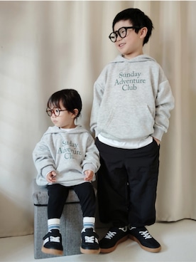 「ヒラキ（ヒラキ）のアイテム」を使った、REIさん（キッズ・110cm）の春コーディネート
