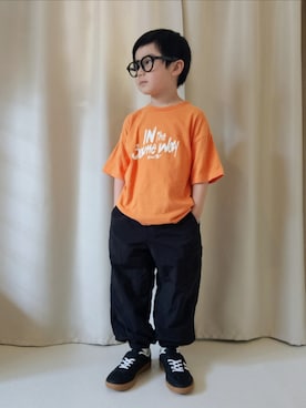 「アイテム（パンツ）」を使った、REIさん（キッズ・110cm）の春コーディネート