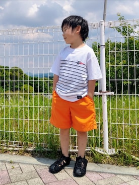 REIさん(キッズ・110cm)の夏コーディネート