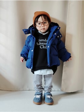 REIさん（キッズ・70cm）の春コーディネート