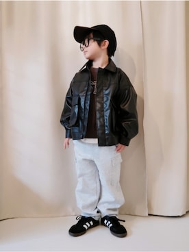 「アイテム（ジャケット/アウター）」を使った、REIさん（キッズ・110cm）の冬コーディネート