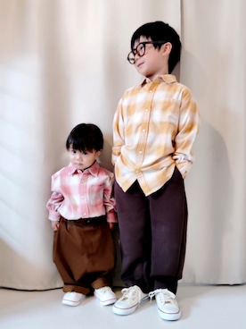 「アイテム（サングラス）」を使った、REIさん（キッズ・110cm）の秋コーディネート