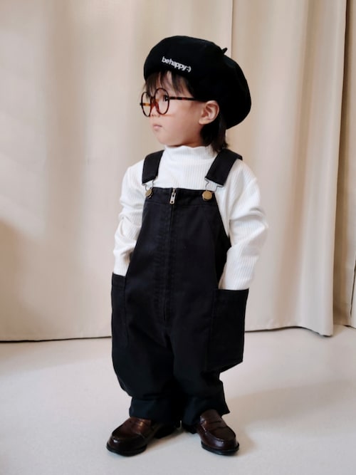 セール】【キッズ】フロントZIPオーバーオール/923147（サロペット