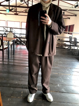 「MoonStar（ムーンスター）のMOONSTAR/810s/ムーンスター/エイトテンス KITCHE/キッチェ（スニーカー）」を使った、masato1199さん（メンズ・175cm）の夏コーディネート