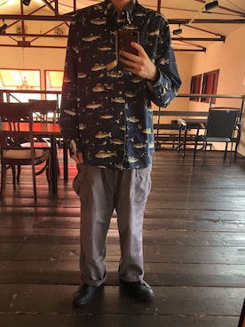 「PROPPER（プロッパー）のアイテム」を使った、masato1199さん（メンズ・175cm）の冬コーディネート