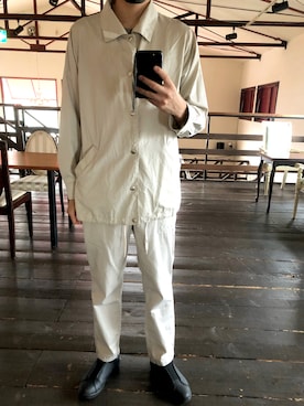 「MoonStar（ムーンスター）のMOONSTAR/810s/ムーンスター/エイトテンス KITCHE/キッチェ（スニーカー）」を使った、masato1199さん（メンズ・175cm）の秋コーディネート