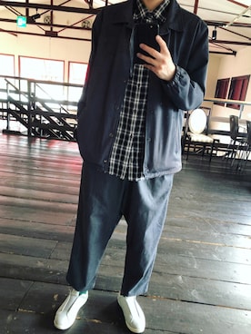 「アイテム（その他アウター）」を使った、masato1199さん（メンズ・175cm）の夏コーディネート