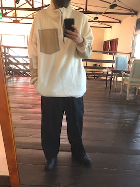 「MoonStar（ムーンスター）のMOONSTAR/810s/ムーンスター/エイトテンス KITCHE/キッチェ（スニーカー）」を使った、masato1199さん（メンズ・175cm）の秋コーディネート