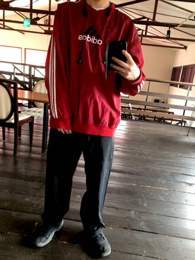 「YAECA（ヤエカ）のアイテム（スラックス）」を使った、masato1199さん（メンズ・175cm）の夏コーディネート