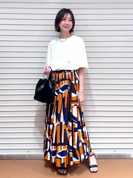 nami(Elura/ヤエチカ）さん（レディース・169cm）の夏コーディネート