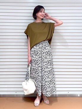 nami(Elura/ヤエチカ）さん（レディース・169cm）の夏コーディネート