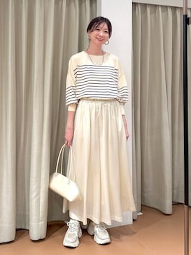 「アイテム（アクセサリー）」を使った、nami(Elura/ヤエチカ）さん（レディース・169cm・30代）の春コーディネート