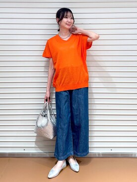 nami(Elura/ヤエチカ）さん（レディース・169cm）の夏コーディネート