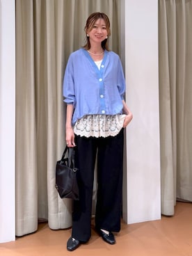 「Elura（エルーラ）のアイテム」を使った、nami(Elura/ヤエチカ）さん（レディース・169cm）の春コーディネート