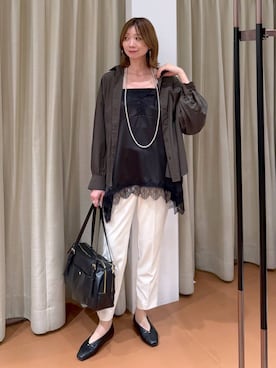 nami(Elura/ヤエチカ）さん（レディース・169cm）の冬コーディネート