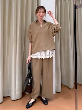 nami(Elura/ヤエチカ）さん（レディース・169cm）の春コーディネート