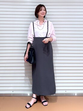 nami(Elura/ヤエチカ)さん(レディース・169cm)の秋コーディネート