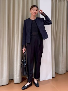 nami(Elura/ヤエチカ）さん（レディース・169cm）の冬コーディネート