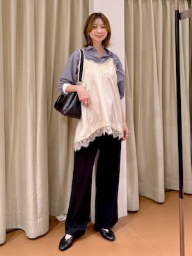 nami(Elura/ヤエチカ）さん（レディース・169cm）の春コーディネート