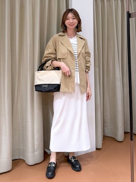 nami(Elura/ヤエチカ）さん（レディース・169cm）の春コーディネート