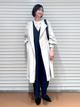 「アイテム（ワンピース/ドレス）」を使った、nami(Elura/ヤエチカ）さん（レディース・169cm・30代）の冬コーディネート