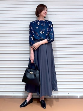 nami(Elura/ヤエチカ）さん（レディース・169cm）の秋コーディネート