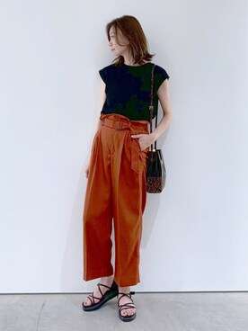 nami(Elura/ヤエチカ）さん（レディース・169cm）の夏コーディネート