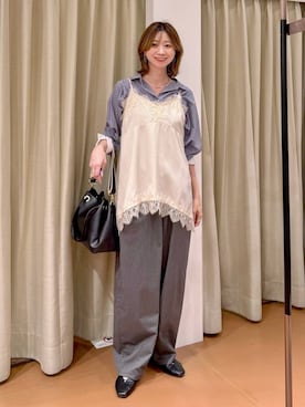 nami(Elura/ヤエチカ）さん（レディース・169cm）の春コーディネート